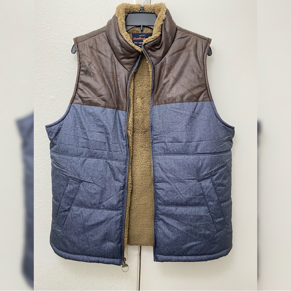 Padded Vest Faux Fur